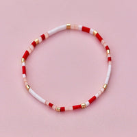 Cuteness Tile Bead Stretch Bracelet Gallery Thumbnail