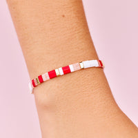 Cuteness Tile Bead Stretch Bracelet Gallery Thumbnail