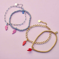 Harper Enamel BFF Heart Charm Set Gallery Thumbnail