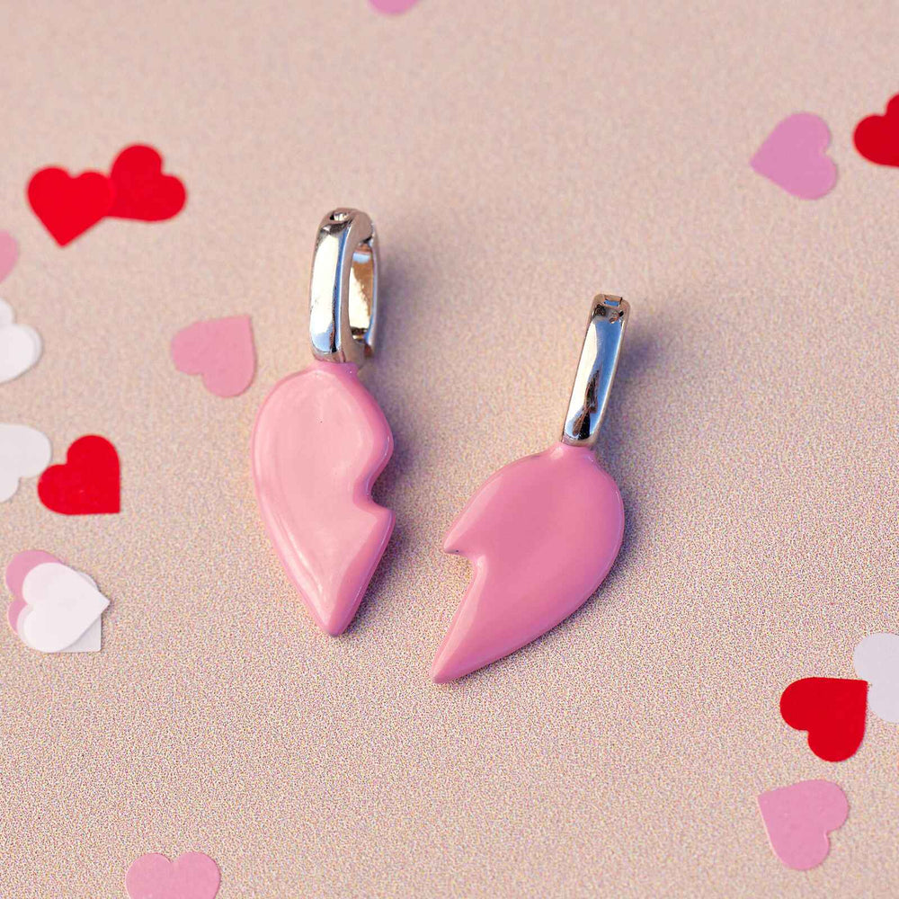 Harper Enamel BFF Heart Charm Set 10