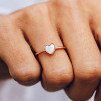 Heart of Pearl Ring Gallery Thumbnail