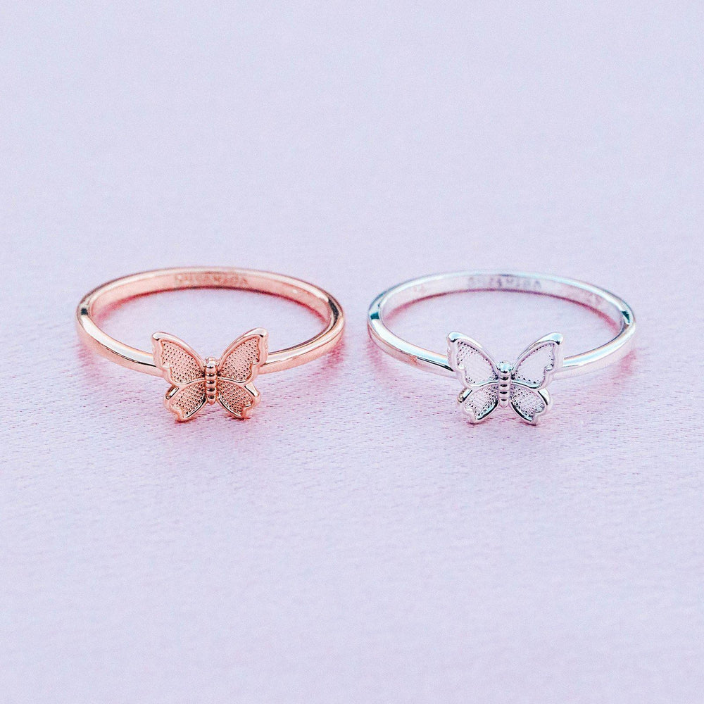 Butterfly In Flight Ring 7