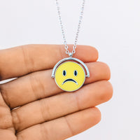 Happy Face Spinner Necklace Gallery Thumbnail