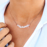 Clear Quartz Chip Choker Gallery Thumbnail