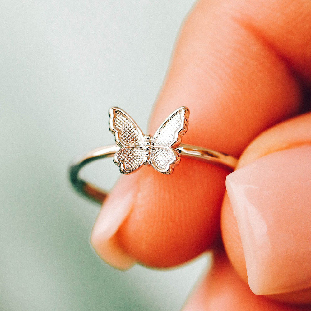 Butterfly In Flight Ring 3