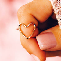 Statement Heart Ring Gallery Thumbnail