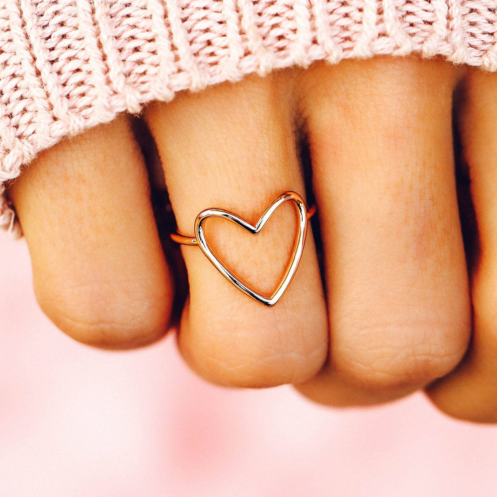 Statement Heart Ring 7