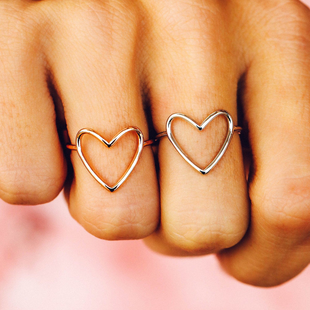 Statement Heart Ring 5