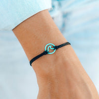 Blue Enamel Wave Charm Gallery Thumbnail