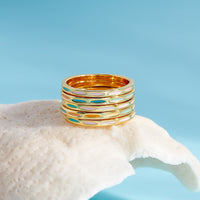 Ombre Ring Stack Gallery Thumbnail