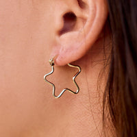 Wiggle Hoops Earrings Gallery Thumbnail