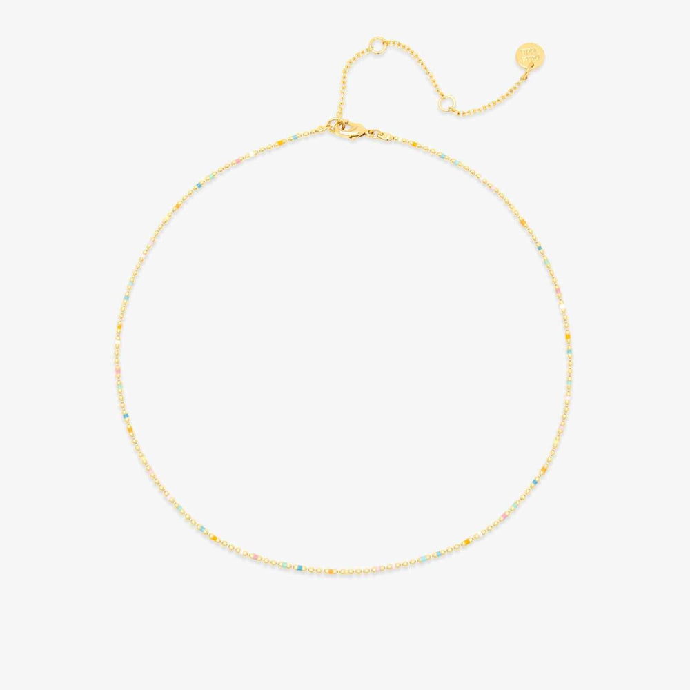 Dainty Enamel Chain Choker 1