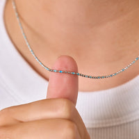 Dainty Enamel Chain Choker Gallery Thumbnail