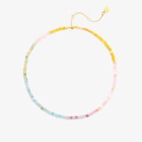 Ombre Rainbow Bead Choker Gallery Thumbnail