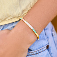 Ombre Rainbow Bangle Gallery Thumbnail