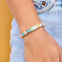 Bright Tides Bead Stretch Bracelet Gallery Thumbnail