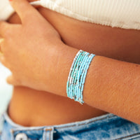 Seafoam Dream Stretch Bracelet Set of 8 Gallery Thumbnail