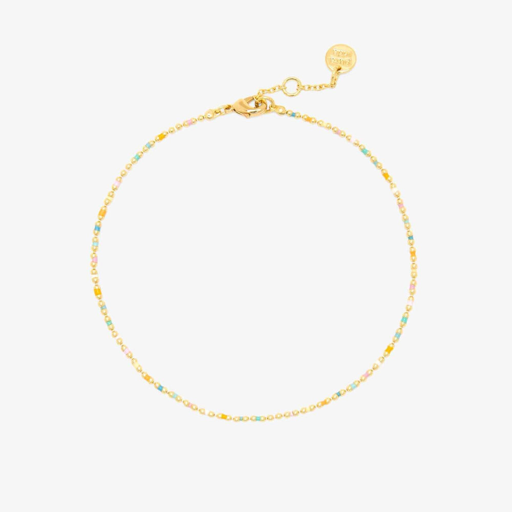 Dainty Enamel Chain Anklet 1