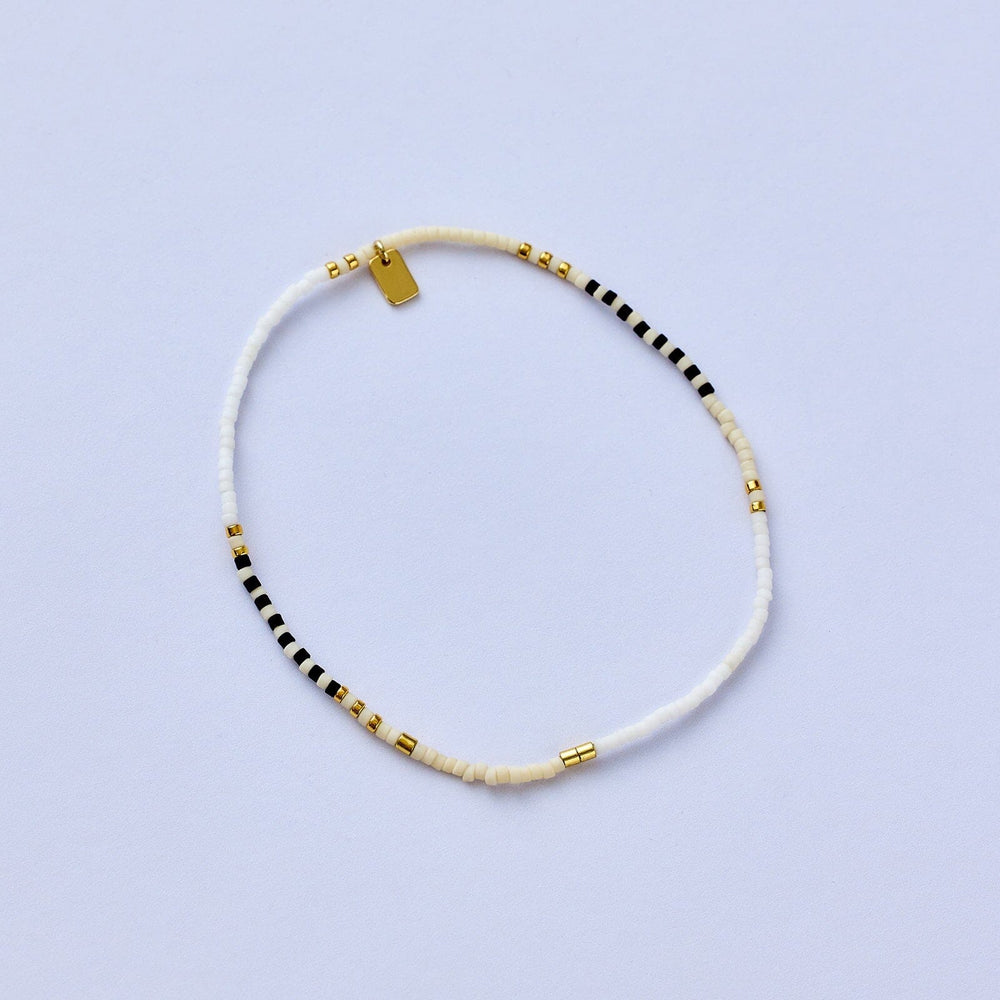 Monochrome Stretch Anklet 4