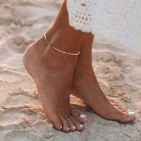 Monochrome Stretch Anklet Gallery Thumbnail