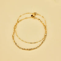 Ouro Chain Anklet Set of 2 Gallery Thumbnail