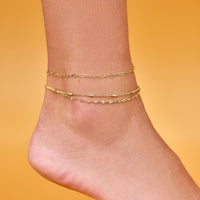 Ouro Chain Anklet Set of 2 Gallery Thumbnail