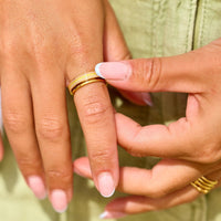 Mental Health Pastel Stripe Fidget Ring Gallery Thumbnail