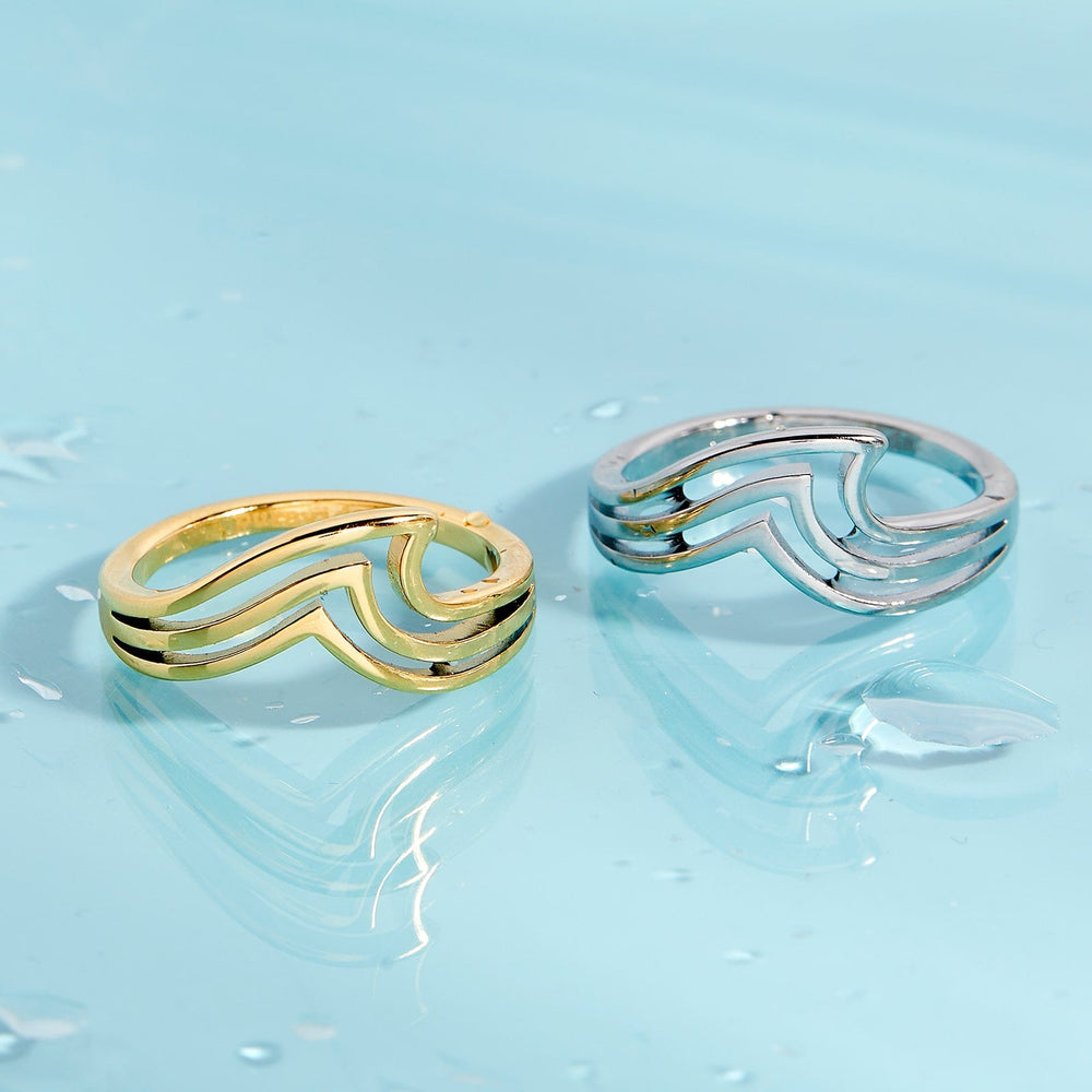 Triple Wave Ring 3