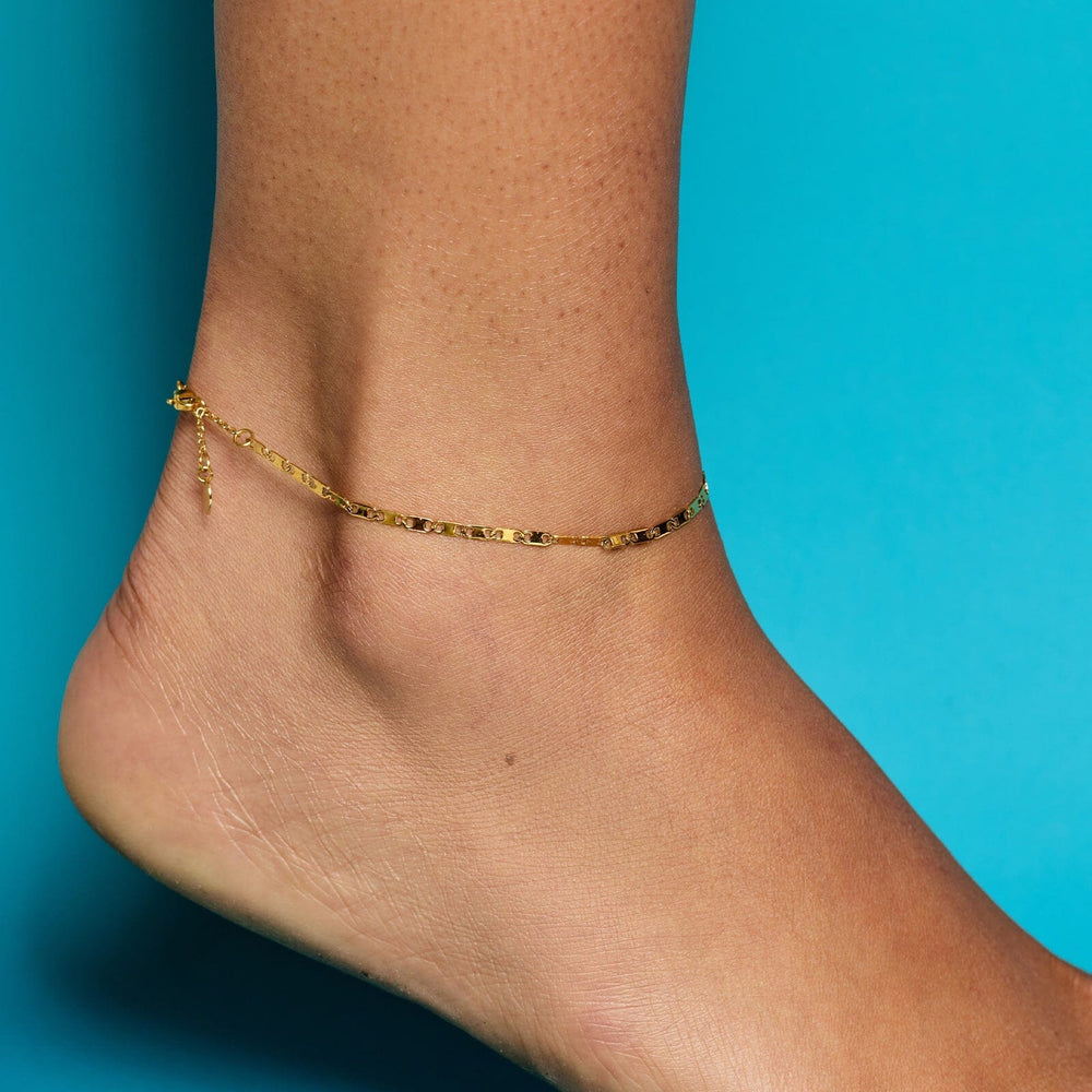 Mirror Chain Anklet 2