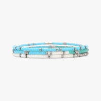 Seafoam Dream Stretch Bracelet Set of 3 Gallery Thumbnail