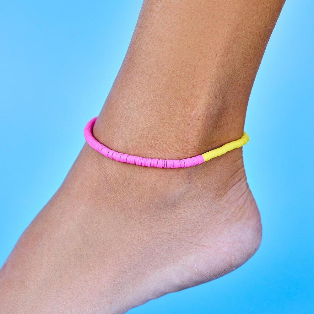 Neon Daze Seascape Stretch Anklet 2