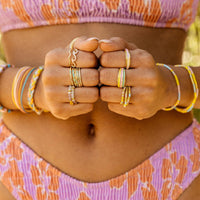 Sunset Beach Stretch Ring Set of 3 Gallery Thumbnail