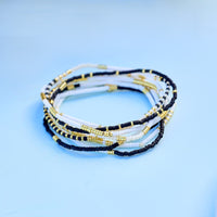 Monochrome Stretch Bracelet Set of 8 Gallery Thumbnail