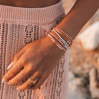 Warm Breeze Stretch Bracelet Set of 8 Gallery Thumbnail