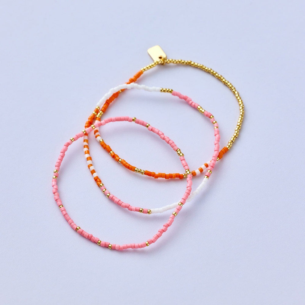 Warm Breeze Stretch Bracelet Set of 3 4