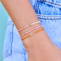 Warm Breeze Stretch Bracelet Set of 3 Gallery Thumbnail