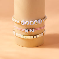 Bubble Letter Bracelet Gallery Thumbnail