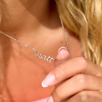 Script Letter Necklace Gallery Thumbnail