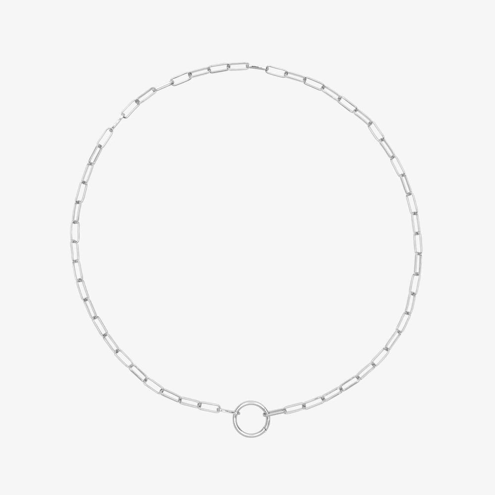 Harper Round Charm Chain Choker 2