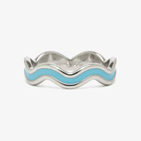 Surfrider Enamel Wiggle Ring Gallery Thumbnail