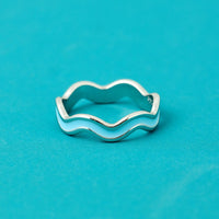 Surfrider Enamel Wiggle Ring Gallery Thumbnail