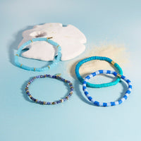 Aqua Stretch Bracelet Gallery Thumbnail