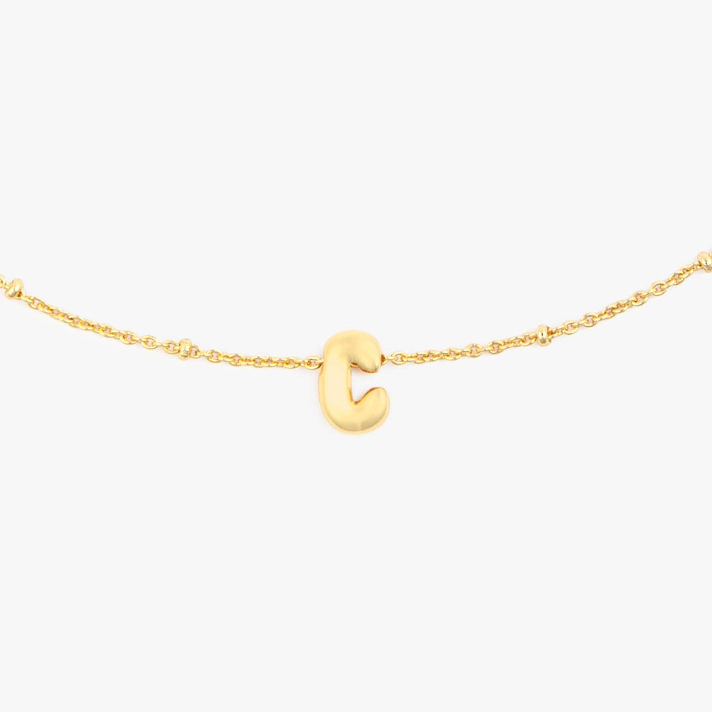 Alphabet Satellite Chain Choker 12