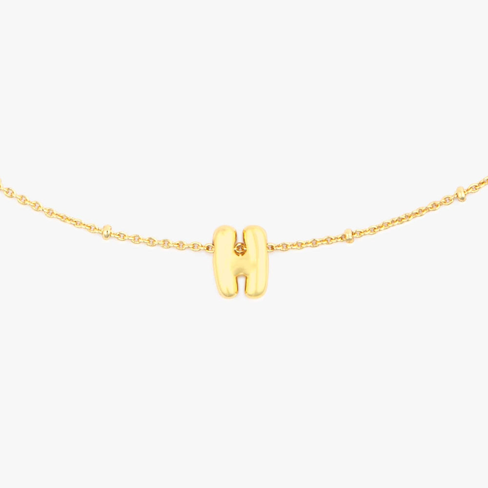 Alphabet Satellite Chain Choker 17