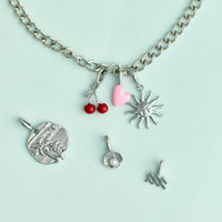 Harper Enamel Puffy Heart Charm Gallery Thumbnail