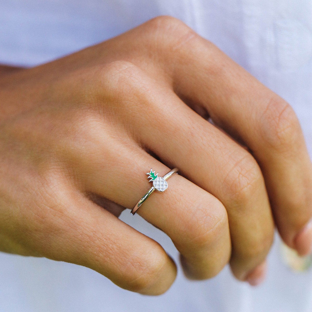 Enamel Pineapple Ring 5