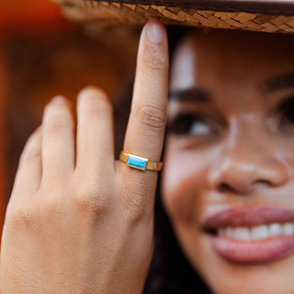 Tulum Turquoise Ring 3