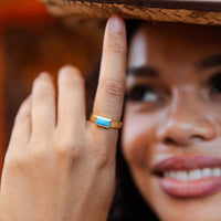 Tulum Turquoise Ring Gallery Thumbnail