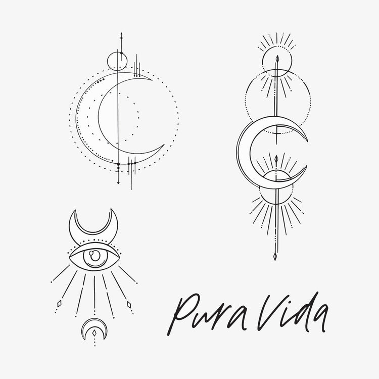 Cosmic Temporary Tattoo