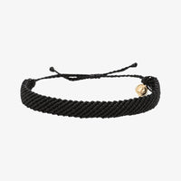 Flat Wide Woven Bracelet